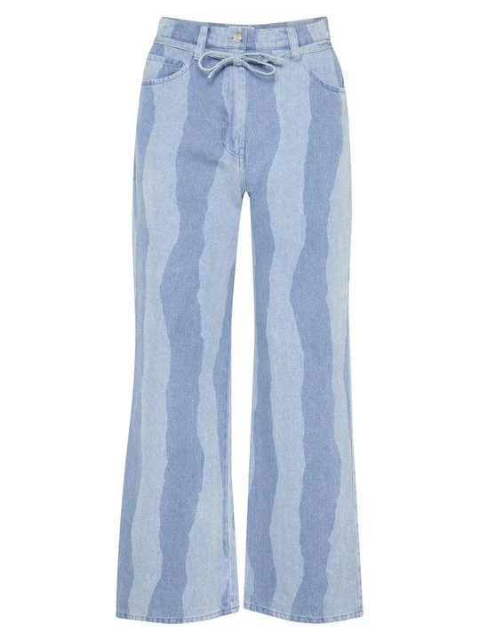 Zdjęcie produktu Jeansy Straight Leg Soaked in Luxury niebieski denim