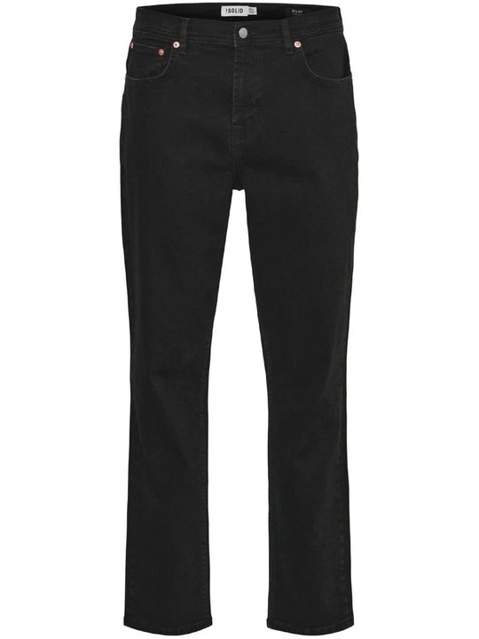 Zdjęcie produktu Jeansy Straight Leg !solid czarny