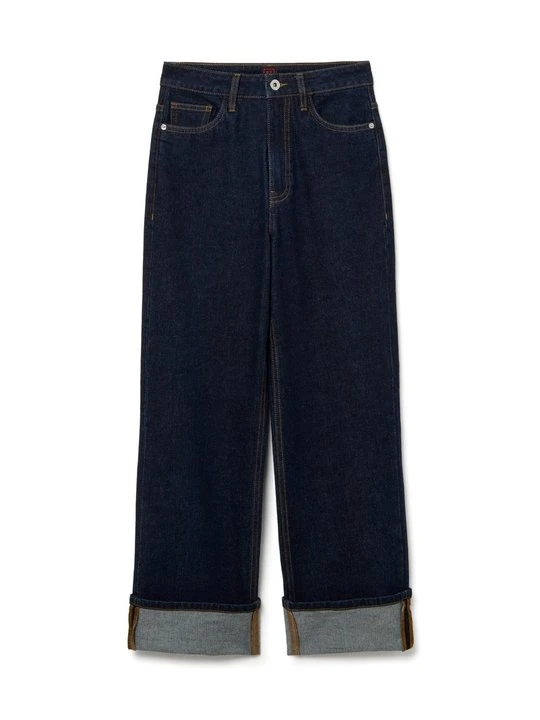 Zdjęcie produktu Jeansy Straight Leg Stefanel niebieski
