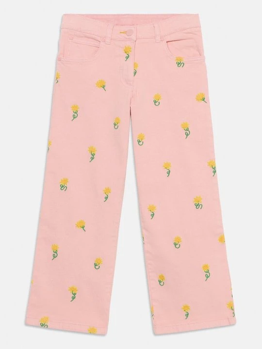 Zdjęcie produktu Jeansy Straight Leg Stella McCartney jasnoróżowy
