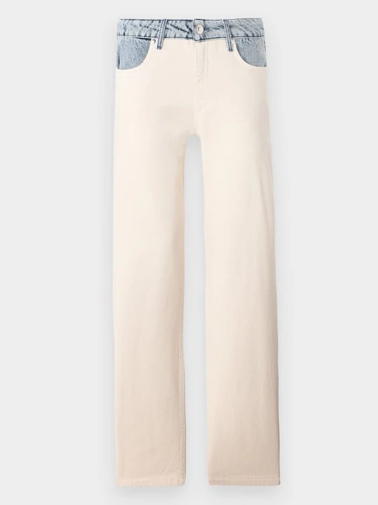 Zdjęcie produktu Jeansy Straight Leg Stieglitz mleczny