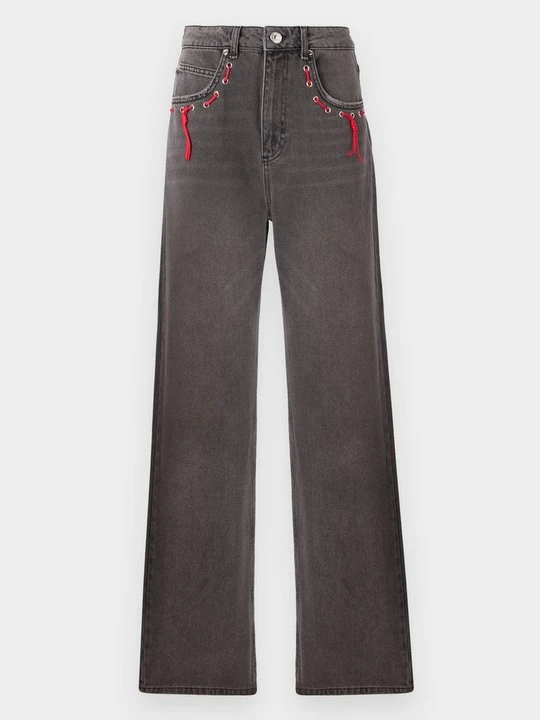 Zdjęcie produktu Jeansy Straight Leg Stieglitz czarny