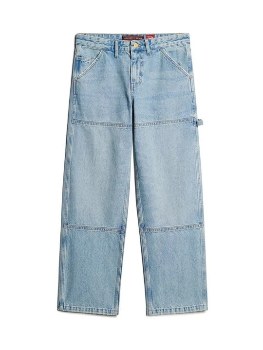 Zdjęcie produktu Jeansy Straight Leg Superdry jasnoniebieski