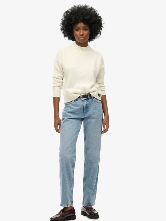 Zdjęcie produktu Jeansy Straight Leg Superdry jasnoniebieski