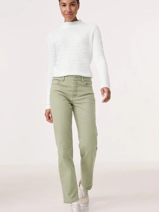 Zdjęcie produktu Jeansy Straight Leg Taifun zielony