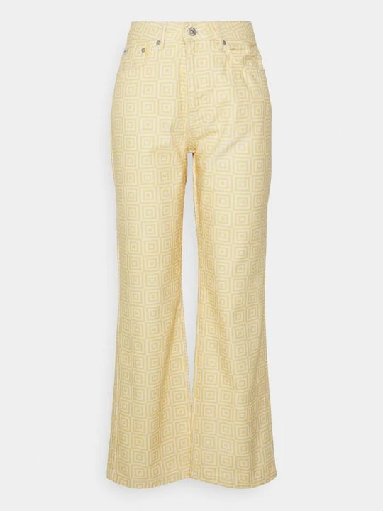 Zdjęcie produktu Jeansy Straight Leg The Ragged Priest jasnożółty
