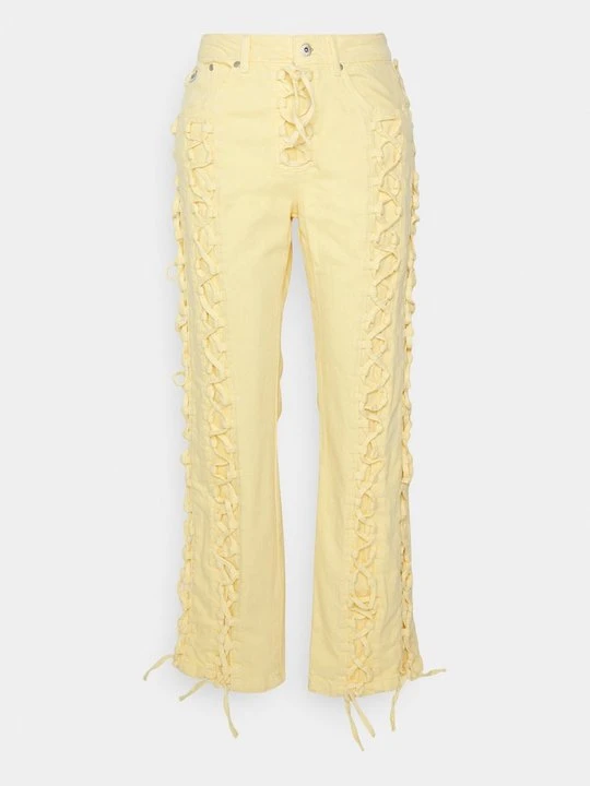 Zdjęcie produktu Jeansy Straight Leg The Ragged Priest jasnożółty