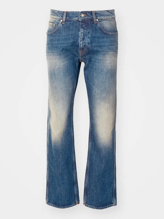 Zdjęcie produktu Jeansy Straight Leg Tiger Of Sweden niebieski denim