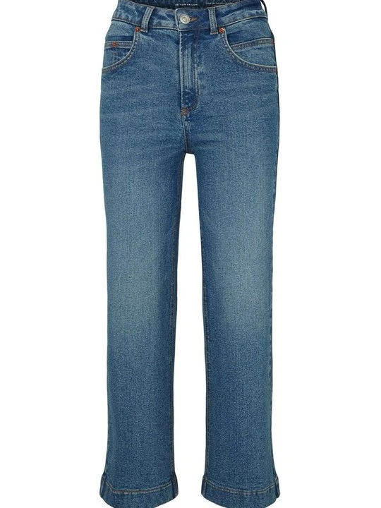 Zdjęcie produktu Jeansy Straight Leg Tom Tailor błękit królewski