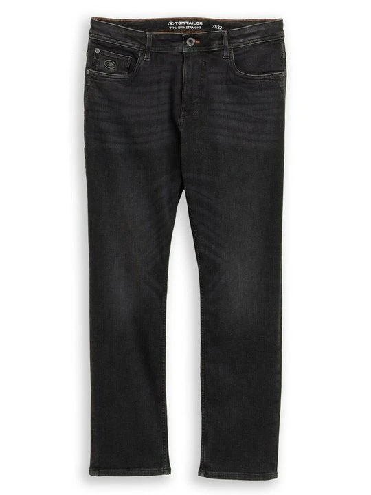 Zdjęcie produktu Jeansy Straight Leg Tom Tailor czarny