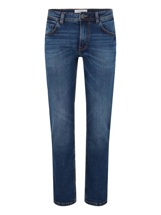 Zdjęcie produktu Jeansy Straight Leg Tom Tailor granatowy