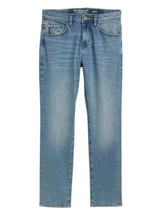 Zdjęcie produktu Jeansy Straight Leg Tom Tailor niebieski denim