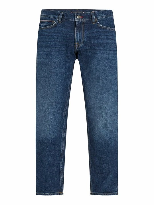 Zdjęcie produktu Jeansy Straight Leg Tommy Hilfiger ciemnoniebieski