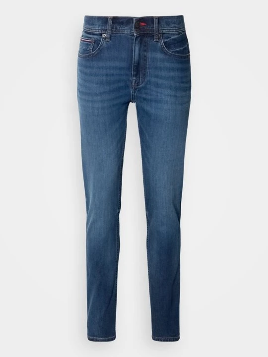 Zdjęcie produktu Jeansy Straight Leg Tommy Hilfiger granatowy