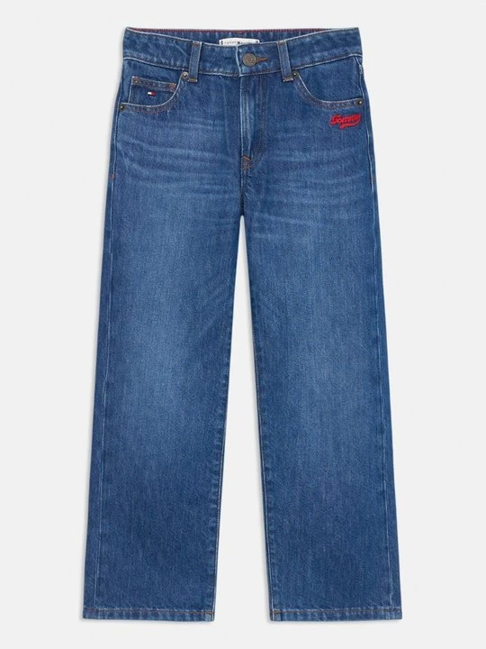 Zdjęcie produktu Jeansy Straight Leg Tommy Hilfiger ciemnoniebieski
