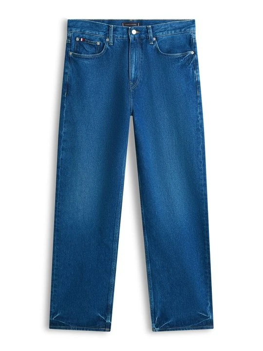 Zdjęcie produktu Jeansy Straight Leg Tommy Hilfiger ciemnoniebieski