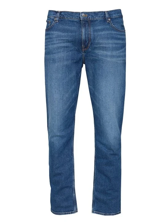 Zdjęcie produktu Jeansy Straight Leg Tommy Hilfiger granatowy