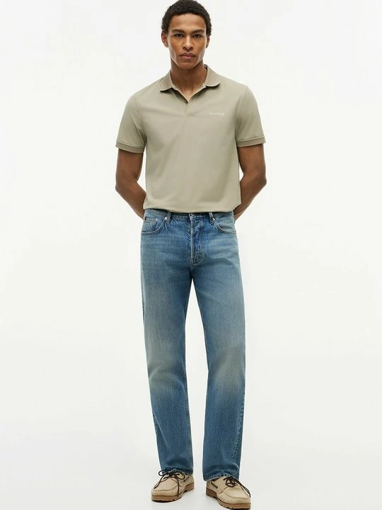 Zdjęcie produktu Jeansy Straight Leg Tommy Hilfiger ciemnoniebieski