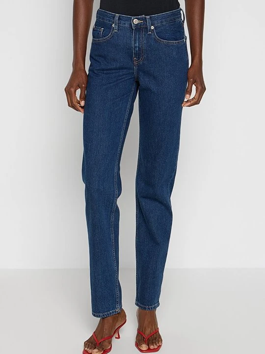 Zdjęcie produktu Jeansy Straight Leg Tommy Hilfiger niebieski denim