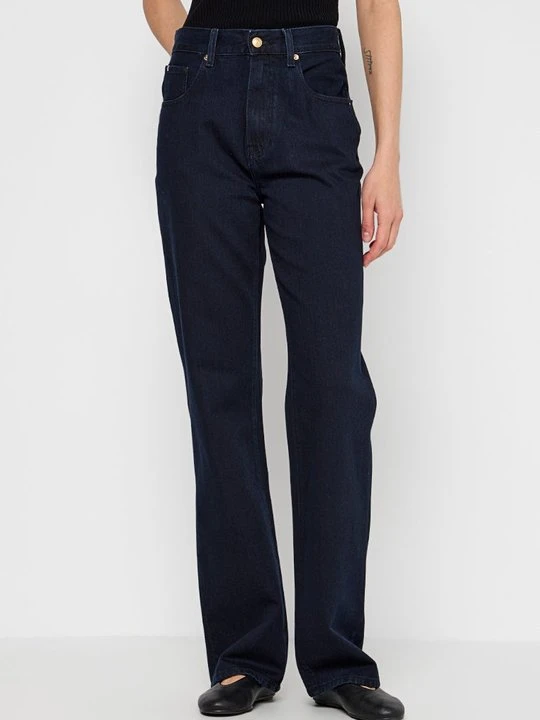 Zdjęcie produktu Jeansy Straight Leg Tommy Hilfiger granatowy