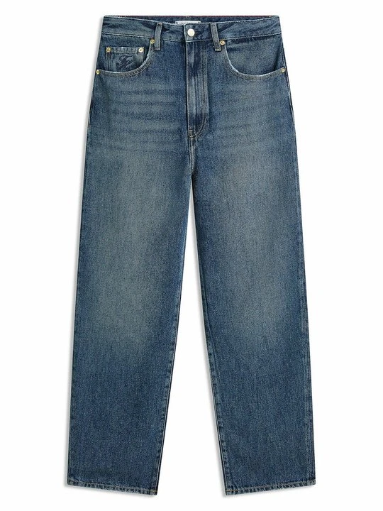 Zdjęcie produktu Jeansy Straight Leg Tommy Hilfiger granatowy