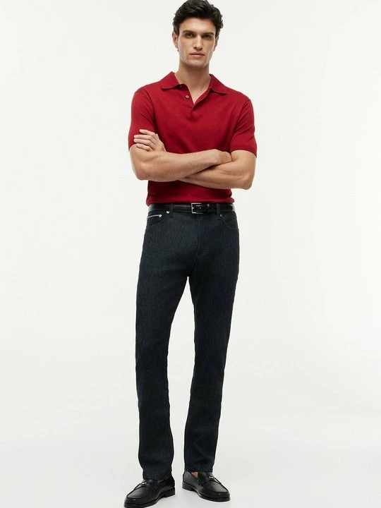Zdjęcie produktu Jeansy Straight Leg Tommy Hilfiger granatowy