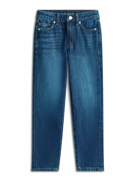 Zdjęcie produktu Jeansy Straight Leg Tommy Hilfiger granatowy