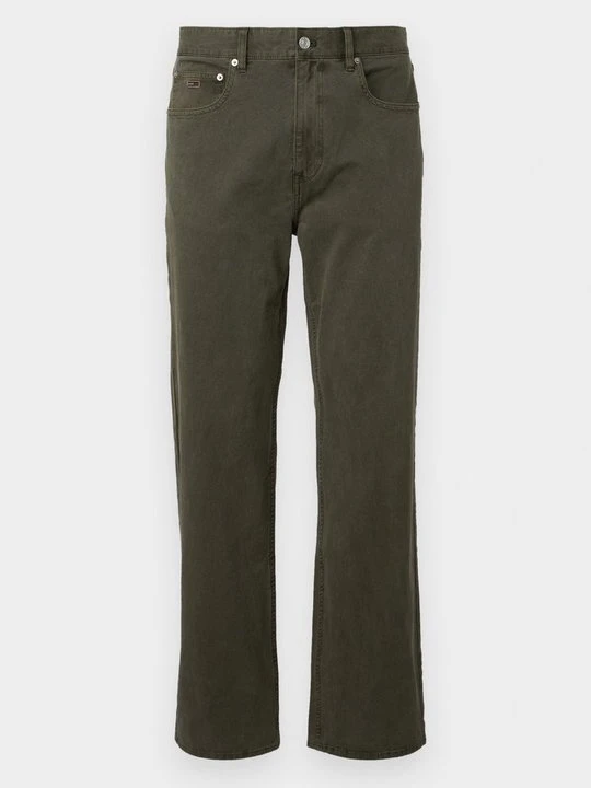 Zdjęcie produktu Jeansy Straight Leg Tommy Jeans ciemnozielony