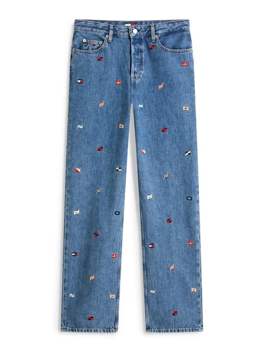 Zdjęcie produktu Jeansy Straight Leg Tommy Jeans niebieski denim