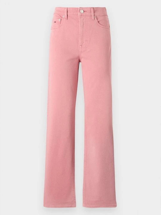 Zdjęcie produktu Jeansy Straight Leg Tommy Jeans różowy