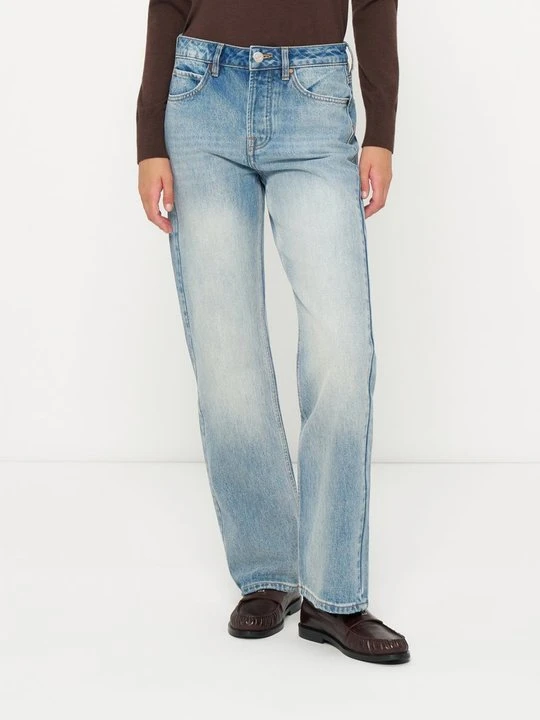 Zdjęcie produktu Jeansy Straight Leg Tomorrow niebieski denim