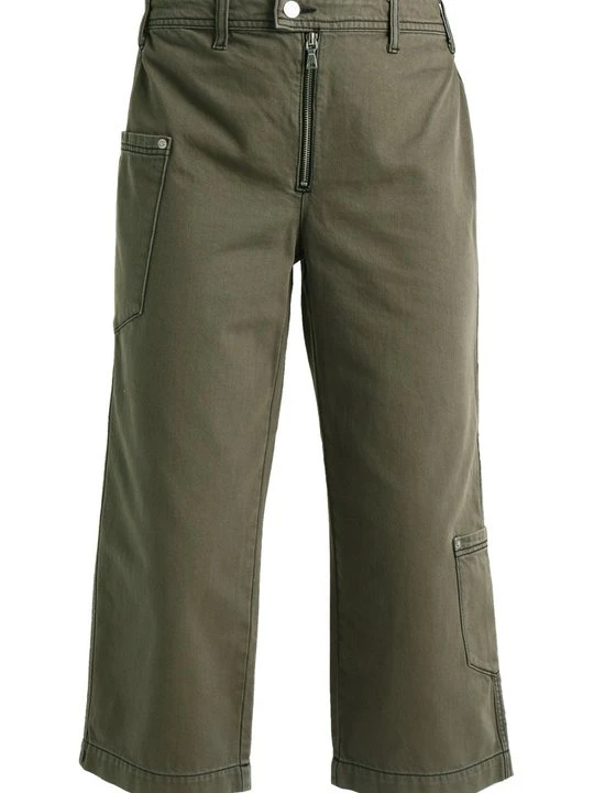 Zdjęcie produktu Jeansy Straight Leg Topshop khaki
