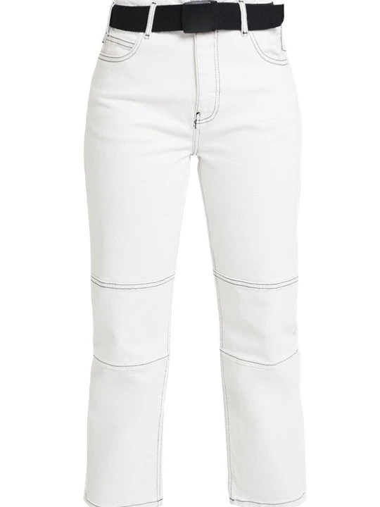 Zdjęcie produktu Jeansy Straight Leg Topshop mleczny