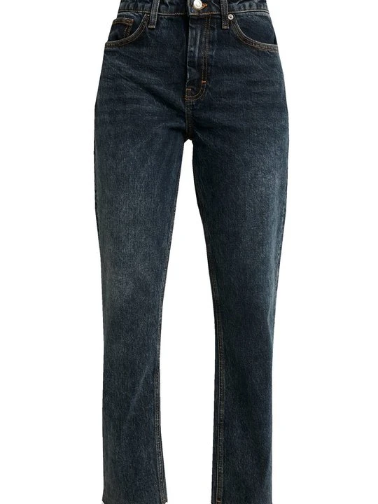Zdjęcie produktu Jeansy Straight Leg Topshop niebieski