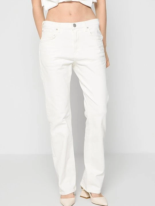 Zdjęcie produktu Jeansy Straight Leg True Religion biały