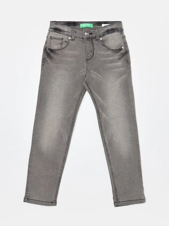 Zdjęcie produktu Jeansy Straight Leg United Colors Of Benetton szary