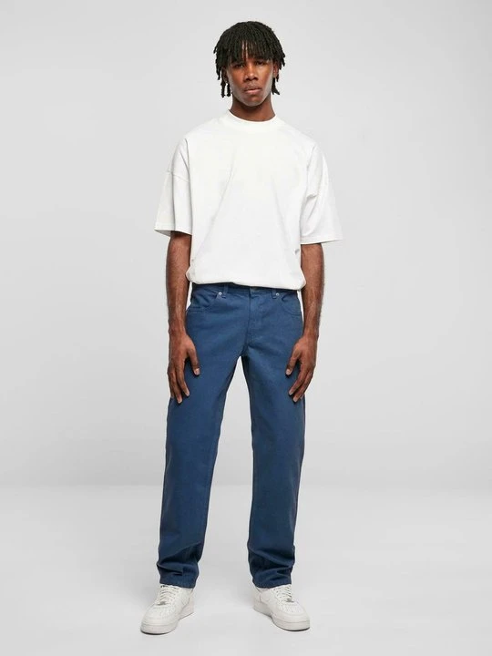 Zdjęcie produktu Jeansy Straight Leg Urban Classics granatowy