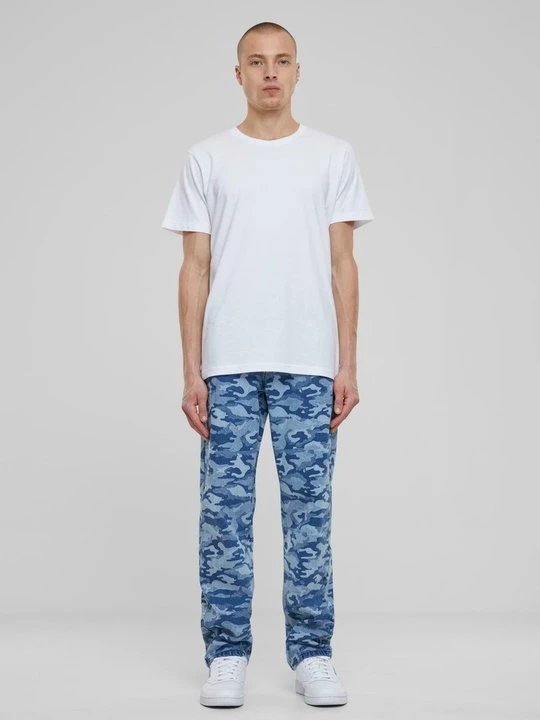 Zdjęcie produktu Jeansy Straight Leg Urban Classics niebieski