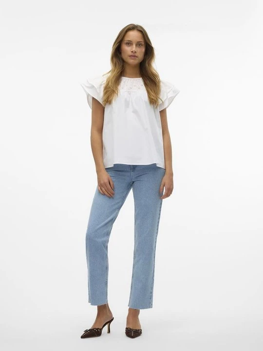 Zdjęcie produktu Jeansy Relaxed Fit Vero Moda jasnoniebieski denim