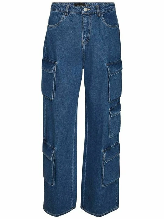 Zdjęcie produktu Jeansy Straight Leg Vero Moda niebieski denim