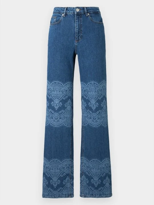 Zdjęcie produktu Jeansy Straight Leg Vero Moda niebieski