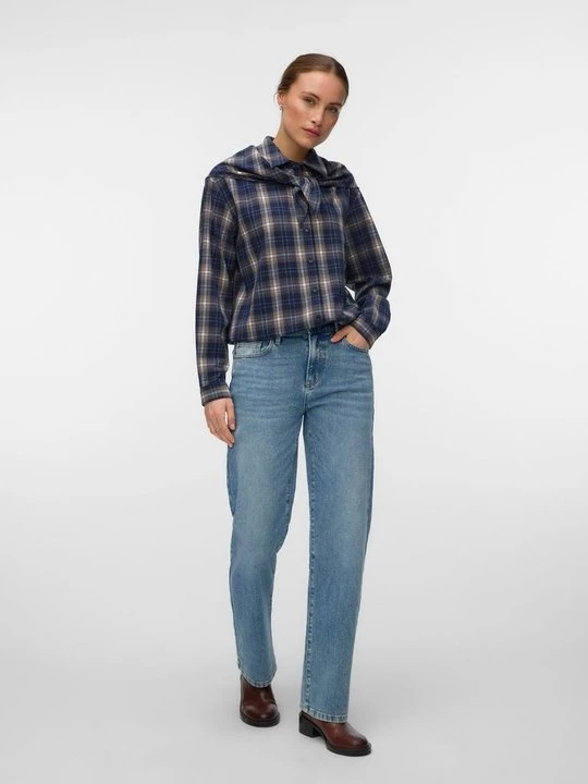 Zdjęcie produktu Jeansy Straight Leg Vero Moda jasnoniebieski denim