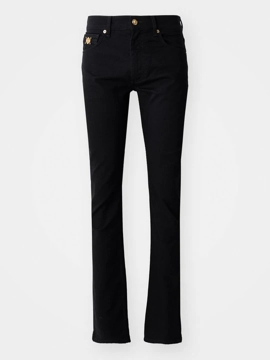 Zdjęcie produktu Jeansy Straight Leg Versace czarny