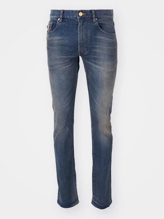 Zdjęcie produktu Jeansy Straight Leg Versace niebieski denim