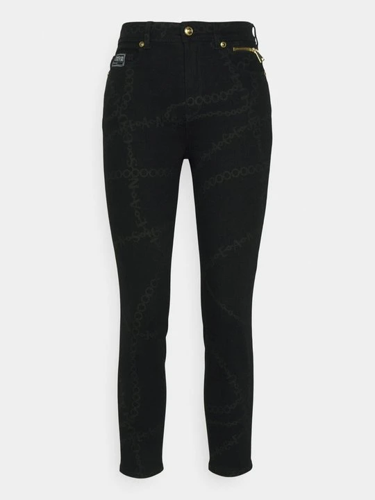 Zdjęcie produktu Jeansy Straight Leg Versace Jeans Couture czarny
