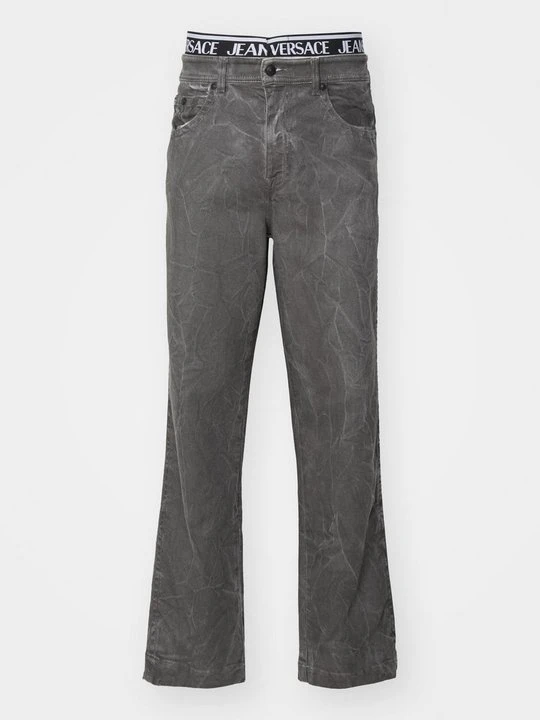 Zdjęcie produktu Jeansy Straight Leg Versace Jeans Couture szary