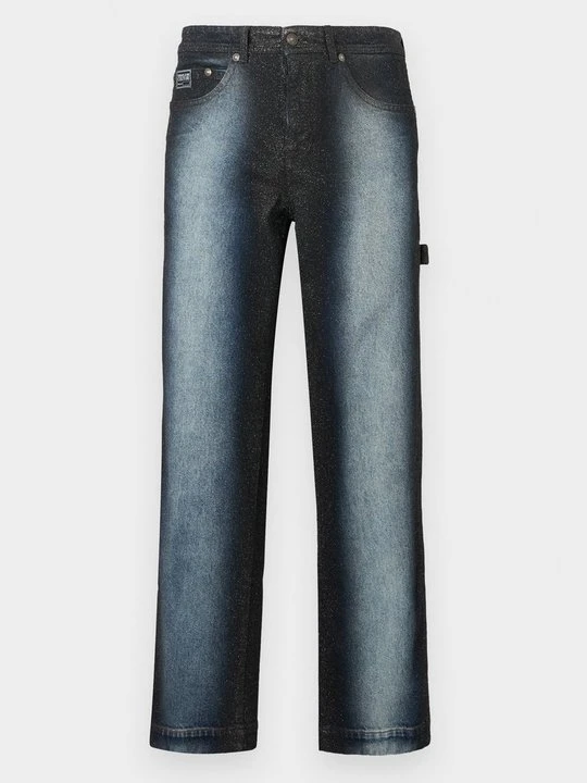 Zdjęcie produktu Jeansy Straight Leg Versace Jeans Couture granatowy