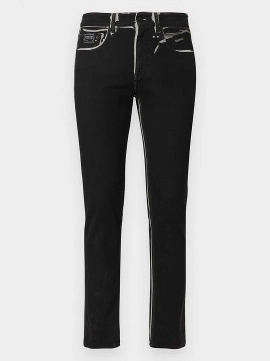 Zdjęcie produktu Jeansy Straight Leg Versace Jeans Couture czarny