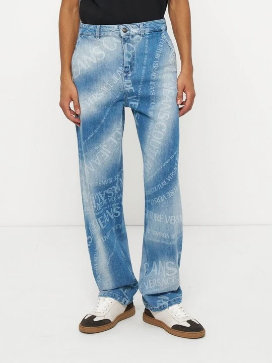 Zdjęcie produktu Jeansy Straight Leg Versace Jeans Couture