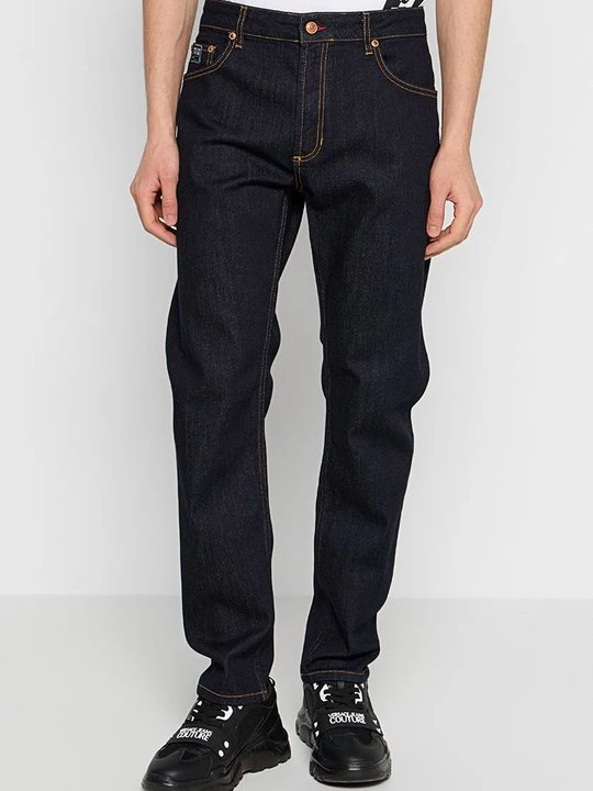 Zdjęcie produktu Jeansy Straight Leg Versace Jeans Couture granatowy